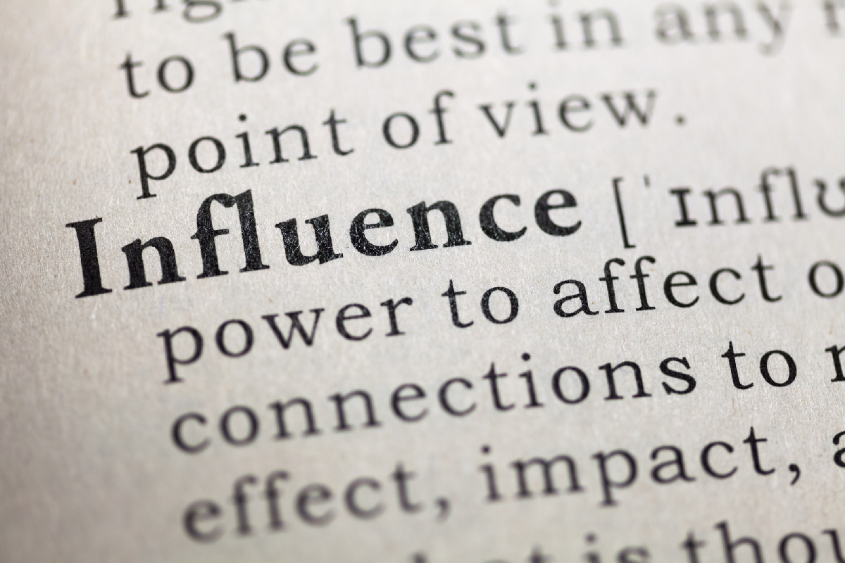 Influence at work - dictionary snapshot. Healthcare Executive Coach Peter Gosline Boston MA